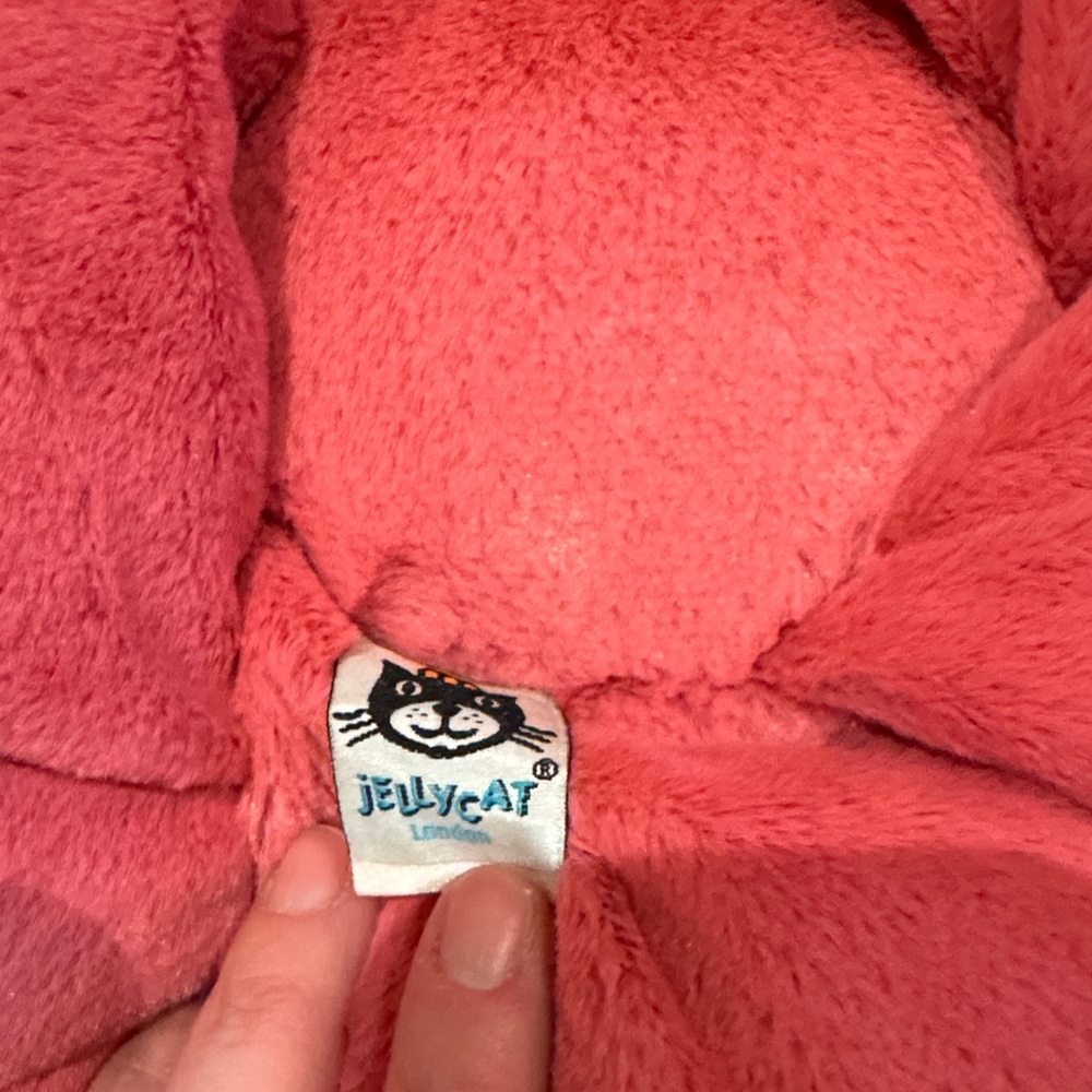 Jellycat Pink Plush Flower Pillow - Picture 2 of 3